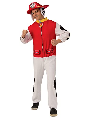 Rubie's Herren Paw Patrol Erwachsene Marshall Kostüm Jumpsuit von Rubie's