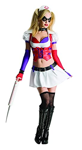 Rubies Damen Dc Comics Batman Arkham City Adult Harley Quinn Asylum Costume Erwachsenenkostüm, S Rubies Damen Dc Comics Batman Arkham City Adult Harley Quinn Asylum Costume Erwachsenenkostüm, S von Rubie's