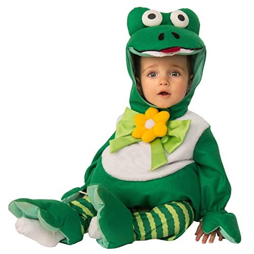 Rubies Kostüm Frosch für Babys, Strampler, Mütze und Hose mit Füßen, Größe 1 bis 2 Jahre, offizieller Karneval, Party, Geburtstag und Weihnachten Rubies Kostüm Frosch für Babys, Strampler, Mütze und Hose mit Füßen, Größe 1 bis 2 Jahre, offizieller Karneval, Party, Geburtstag und Weihnachten von Rubie's