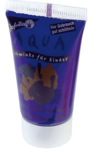 Rubies 's – Makeup Wasserdicht im Silikonschlauch, Einheitsgröße Talla única blau von Rubie's