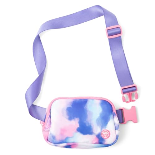 Rubina Anywhere Gürteltasche, Crossbody-Tasche für Damen, Unisex, Hüfttasche für Wandern, Workout, Laufen, Reisen, Festivals, Brusttasche, verstellbarer Riemen, Malibu Pink, COTTON CANDY, Small, Rubina Anywhere Gürteltasche, Crossbody-Tasche für Damen, Unisex, Hüfttasche für Wandern, Workout, Laufen, Reisen, Festivals, Brusttasche, verstellbarer Riemen, Malibu Pink, COTTON CANDY, Small, von Rubina