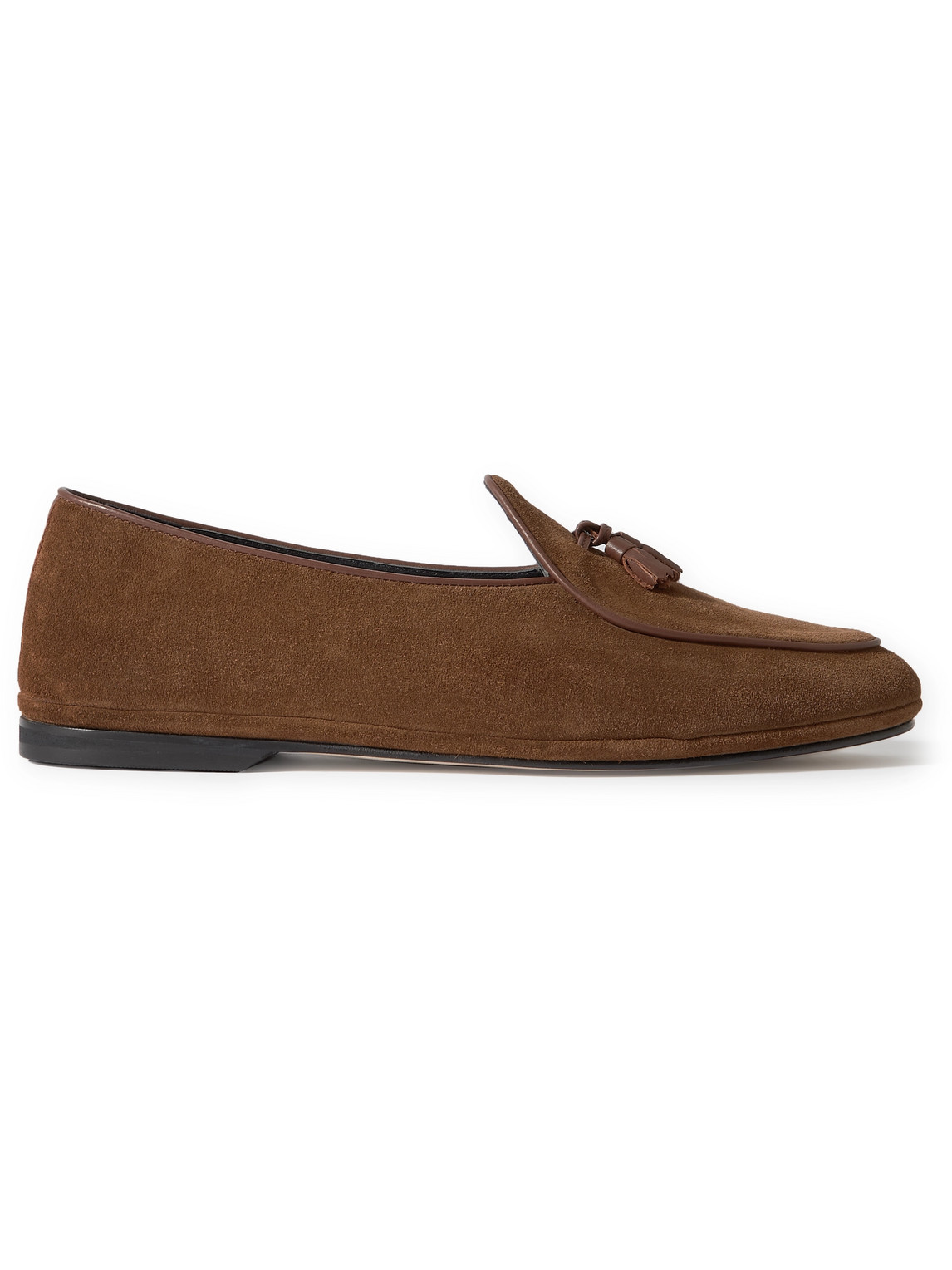 Rubinacci - Tasselled Suede Loafers - Men - Brown - EU 40 von Rubinacci