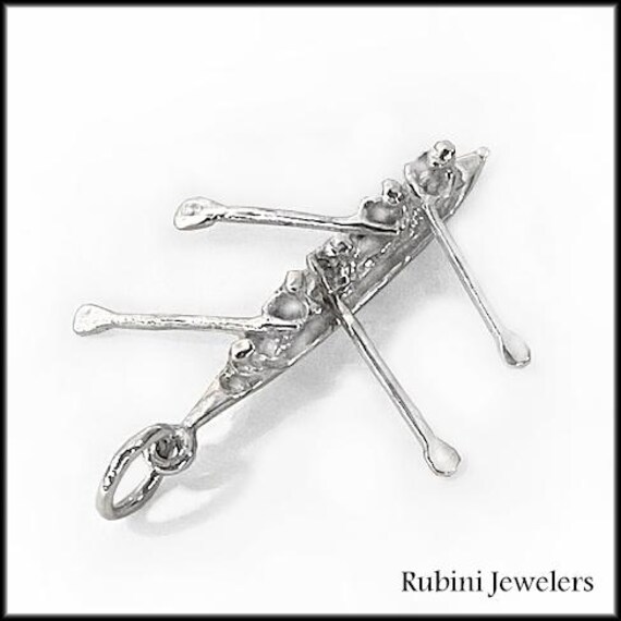 3-D Boot Für Vier Personen Mit Steuermann Anhänger 3-D Boot Für Vier Personen Mit Steuermann Anhänger von RubiniJewelersSports