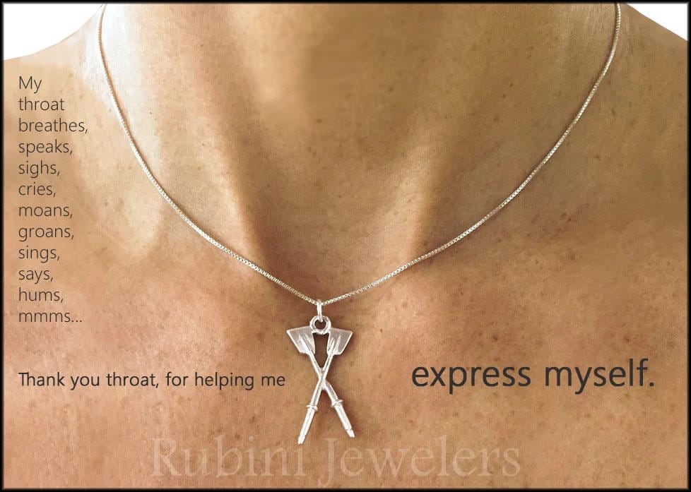 Gekreuzte Hatchet Oars Anhänger Von Rubini Jewellers Gekreuzte Hatchet Oars Anhänger Von Rubini Jewellers von RubiniJewelersSports
