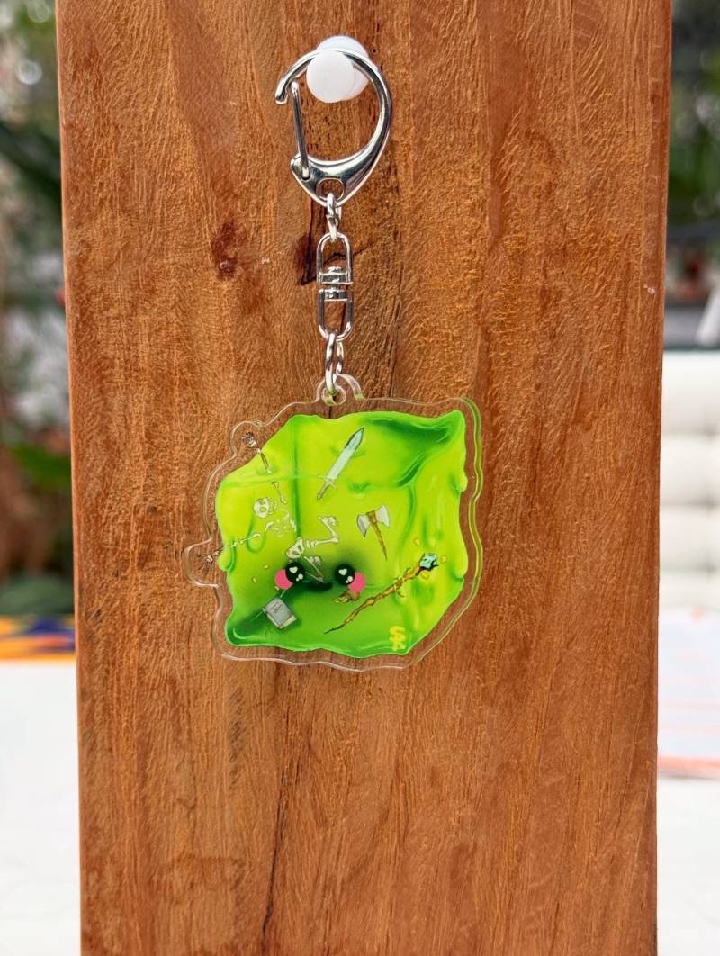 Dungeons & Dragons - Gallertartiger Würfel Dungeons & Dragons - Gallertartiger Würfel von RubixArtBlog