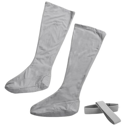 Rubruan Chinesische Mönche Buddhisten Socken - Buddhistisches Zubehör Kampfsport Kung Fu Tai Chi Wushu Qi Gong Wing Chun Training Schuhwerk für Männer Frauen - Baumwolle von Rubruan