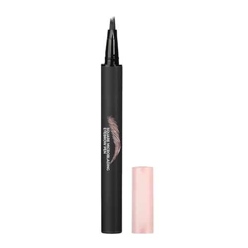 2pcs Augenbrauenstift,Microblading Augenbrauenstift mit Mehrere Gabelspitzen,Wasserdichter und Schweißfester,Wischfest Eyebrow Pencil Kann Leicht Natürliche Augenbrauenform (04) von Rubu22a