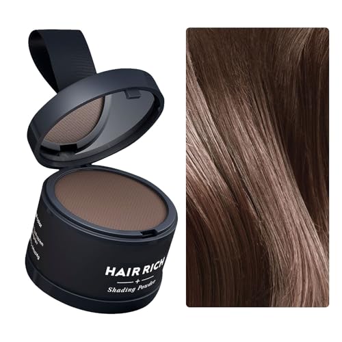 Ansatzpuder - Haaransatz Ausbessern & Haarausfall Abdecken,Fleckenfreier Haarpuder für Frauen und Männer, wasserfestes Haar Make-up zum Ansatz kaschieren (B) von Rubu22a