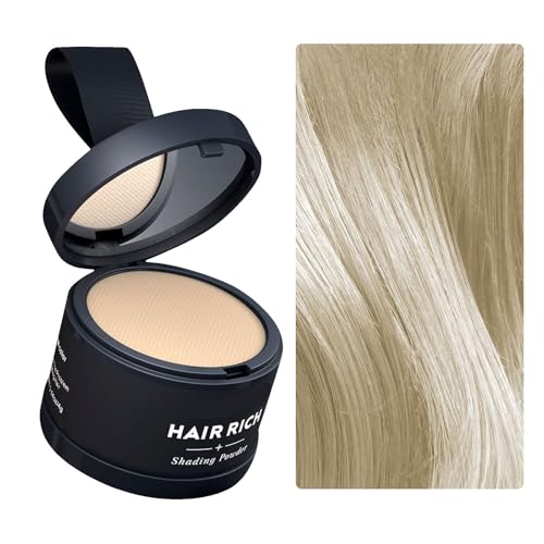 Ansatzpuder - Haaransatz Ausbessern & Haarausfall Abdecken,Fleckenfreier Haarpuder für Frauen und Männer, wasserfestes Haar Make-up zum Ansatz kaschieren (D) von Rubu22a