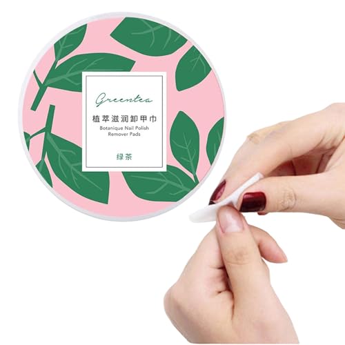 Gel -Tücher (48er-Schachtel) Pre Wipe & Kleberesteentferner UV/LED-Gel-Nägel,Nagellackentferner-Pads, Nail Polish Remover Wipes, Reinigungspads zur Anwendung auf dem Naturnagel (2 Schachtel) von Rubu22a