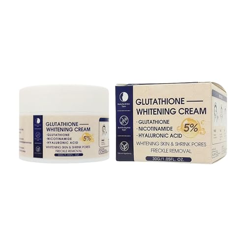 Glutathione Skin Whitening Cream - Moisturizer Face Cream for Women - Facial Cream, Deep hydration, Improve skin elasticity, Smooth Skin (1) von Rubu22a