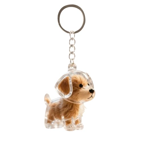Rubu22a Schlüsselanhänger zum Sammeln von Katzen- und Hundehaaren, Pelz-Lebensanhänger für Hunde, DIY-Haustierfell-Sammlung, Haustierfell-Andenken (D) von Rubu22a