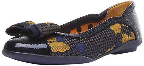 Ruby Shoo Damen Amber Ballerinas Schuhe Blau 40 EU von Ruby Shoo