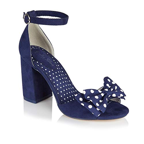 Ruby Shoo Damen Dorry Absätze Schuhe Blau 38 EU von Ruby Shoo