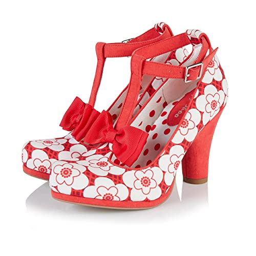 Ruby Shoo Valerie Damen Plateauschuh, Rouge Red, 37 EU von Ruby Shoo