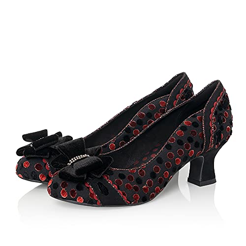 Ruby Shoo Rhea Schuhe schwarz, Rot / Schwarz, 39 EU von Ruby Shoo