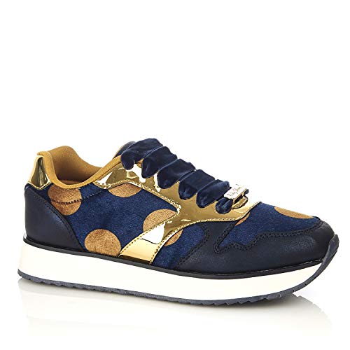 Ruby Shoo Womens Trainer Suzie Navy 5 von Ruby Shoo