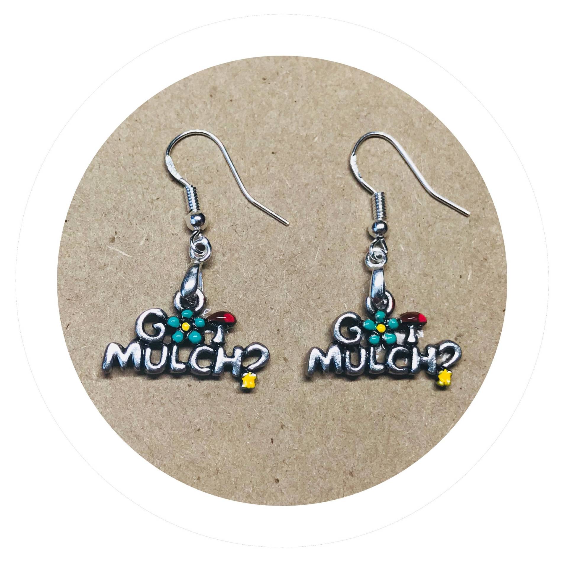 Garten Ohrringe, Got Mulch? Garten Ohrringe, Got Mulch? von RubyAppleJewelry