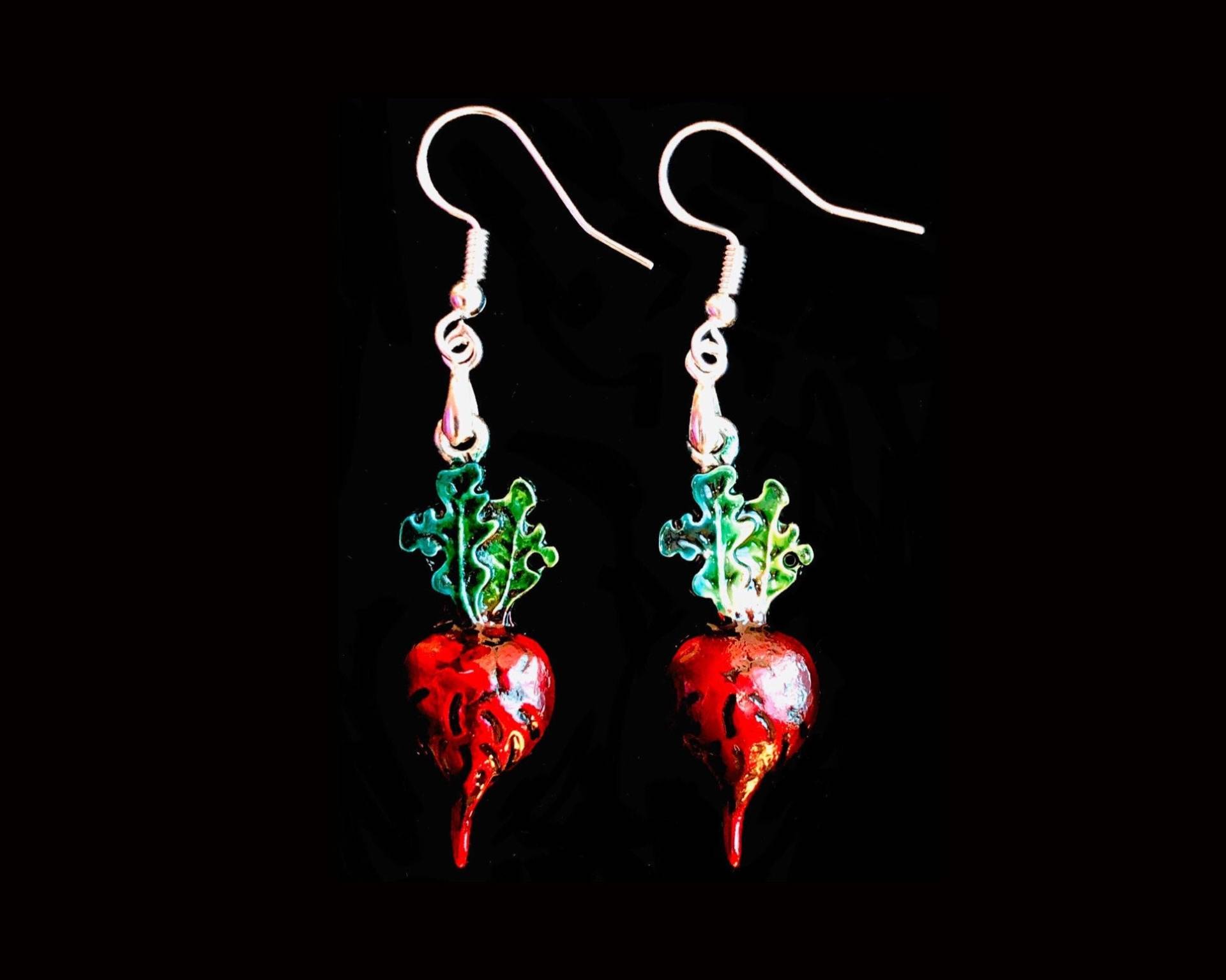 Rubin Rettich Ohrringe von RubyAppleJewelry