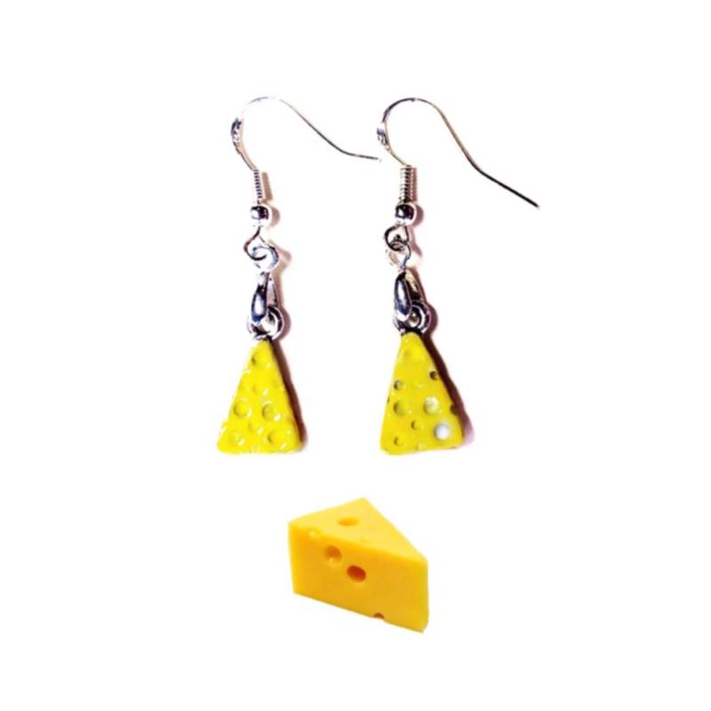 Schweizer Käse Ohrringe Schweizer Käse Ohrringe von RubyAppleJewelry
