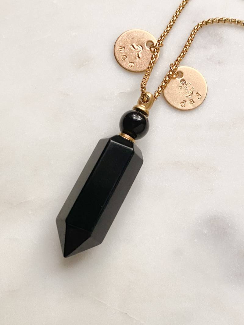 Personalisierte Kristall Urne Halskette Für Asche | Haustier-Memorial Schmuck Und Andenken Trauer Geschenk Auto Anhänger von RubyBlueCo