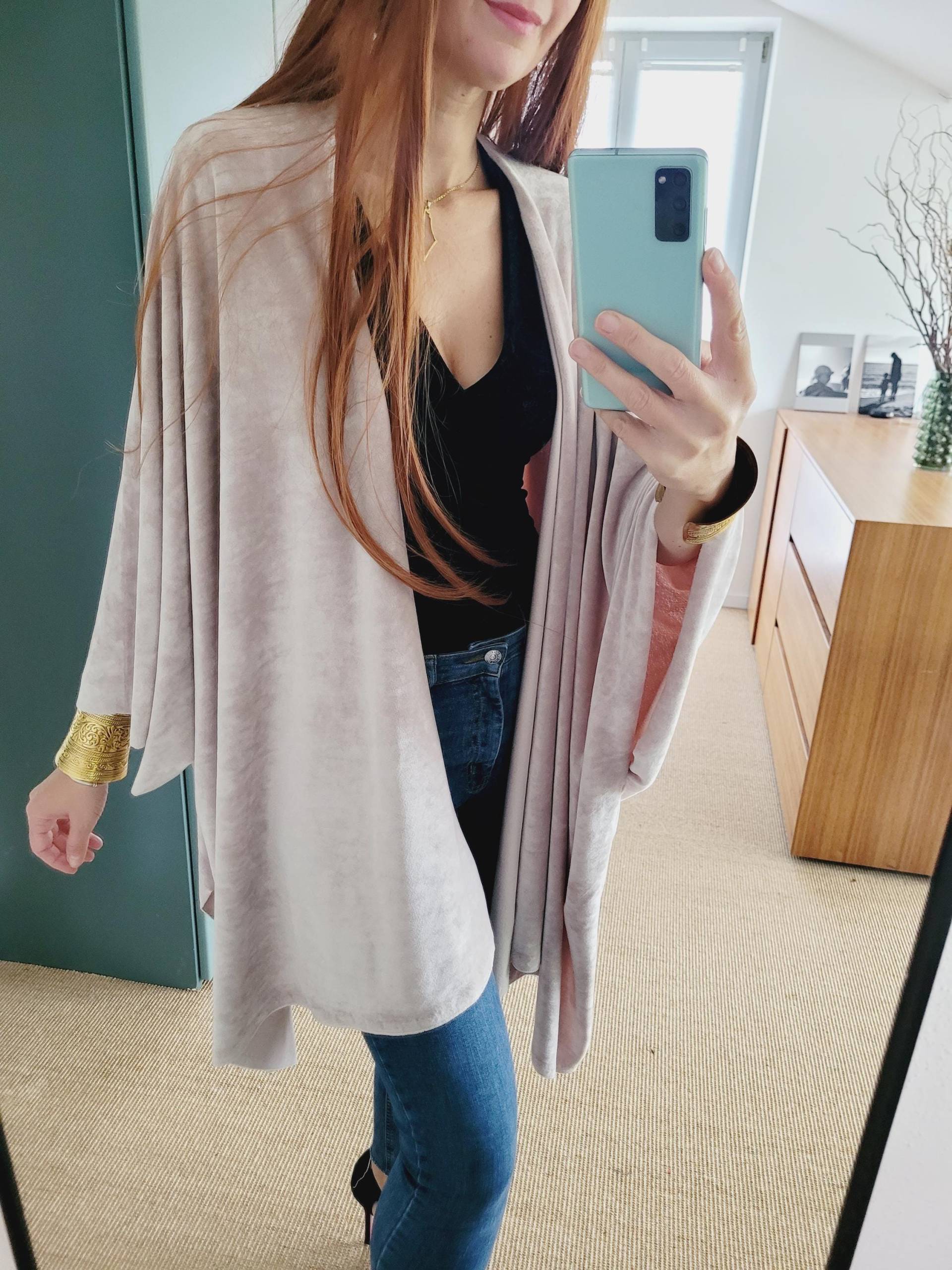 Beige Samt Cardigan Damen Dunkel Altrosa, Kurzer Kimono, Kimonojacke Damen, Oversized Teal Samtjacke, Plus Size Leichtr Jacket, Women Gift Beige Samt Cardigan Damen Dunkel Altrosa, Kurzer Kimono, Kimonojacke Damen, Oversized Teal Samtjacke, Plus Size Leichtr Jacket, Women Gift von RubyLines