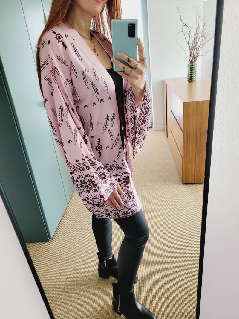 Short Cardigan, Floral Cardigan Women, Cotton , Boho Jacket von RubyLines