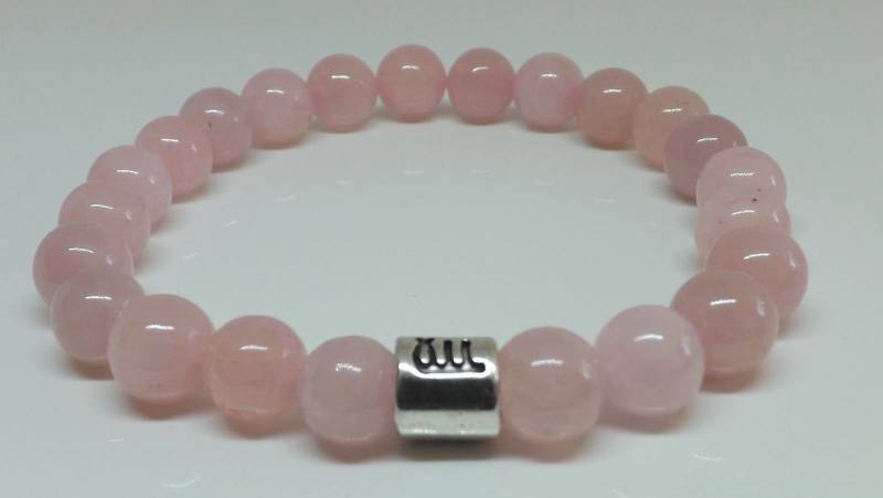 Rosenquarz 8mm Edelstein Sternzeichen Charm Armband Mala Heilung Stapeln Yoga Geburt Monat Geschenk Für Sie von RubyRedGems
