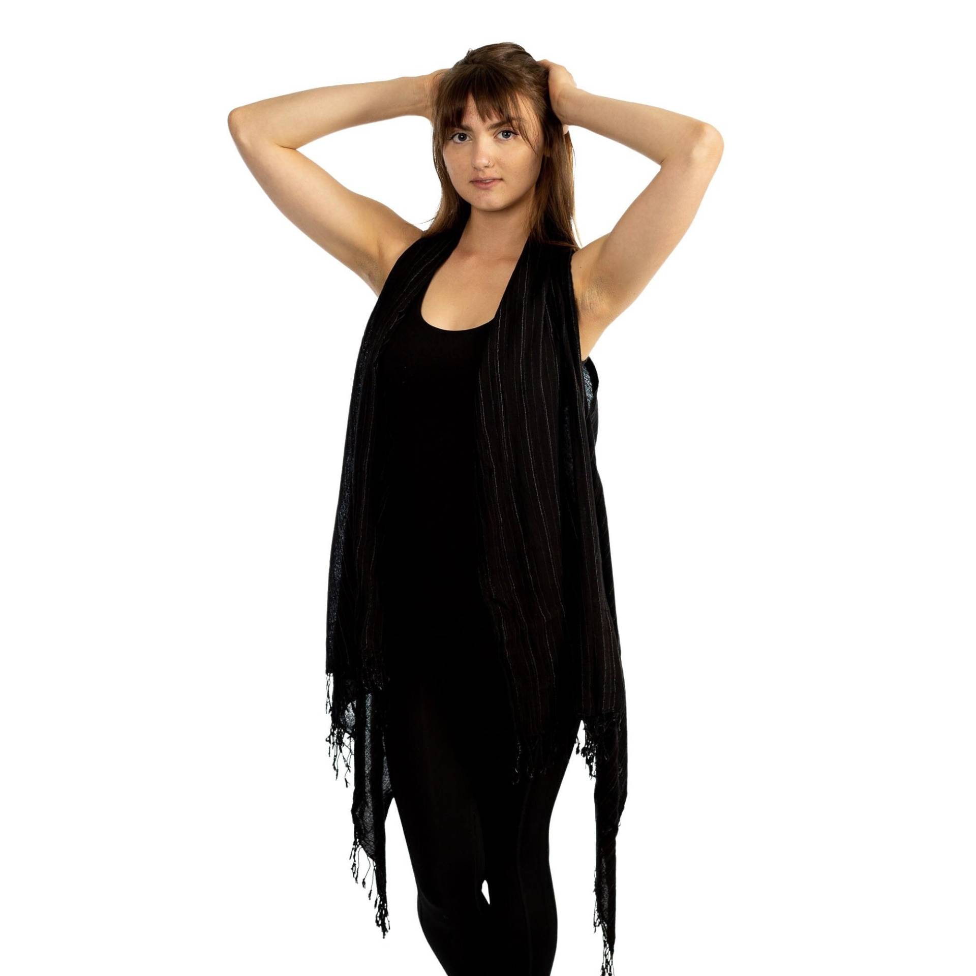 Abendgarderobe Kimono, Urlaubskleidung Kimono Mit Fransen, Cover Up Für Ärmelloses Kleid, Plus Size Lange Weste, Maxi Festival Cardigan von RubySera