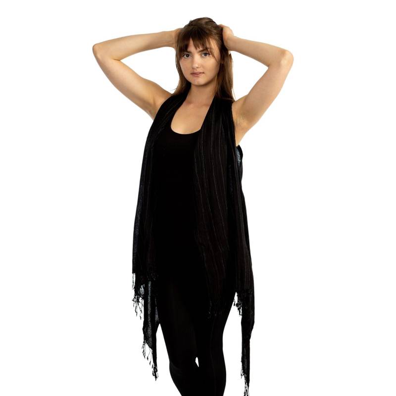 Abendgarderobe Kimono, Urlaubskleidung Kimono Mit Fransen, Cover Up Für Ärmelloses Kleid, Plus Size Lange Weste, Maxi Festival Cardigan von RubySera