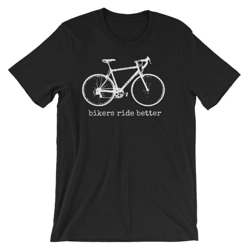 Biker Fahren Besser Kurzarm Unisex T-Shirt Biker Fahren Besser Kurzarm Unisex T-Shirt von RucksackDesigns