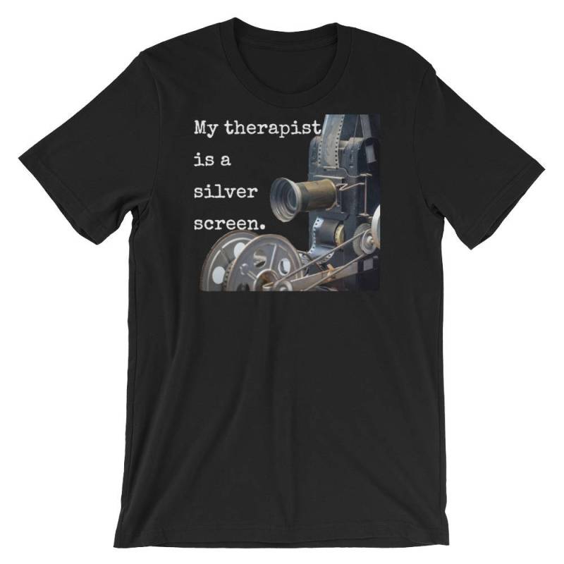 Mein Therapeut Ist Eine Leinwand Kurzarm Unisex T-Shirt von RucksackDesigns