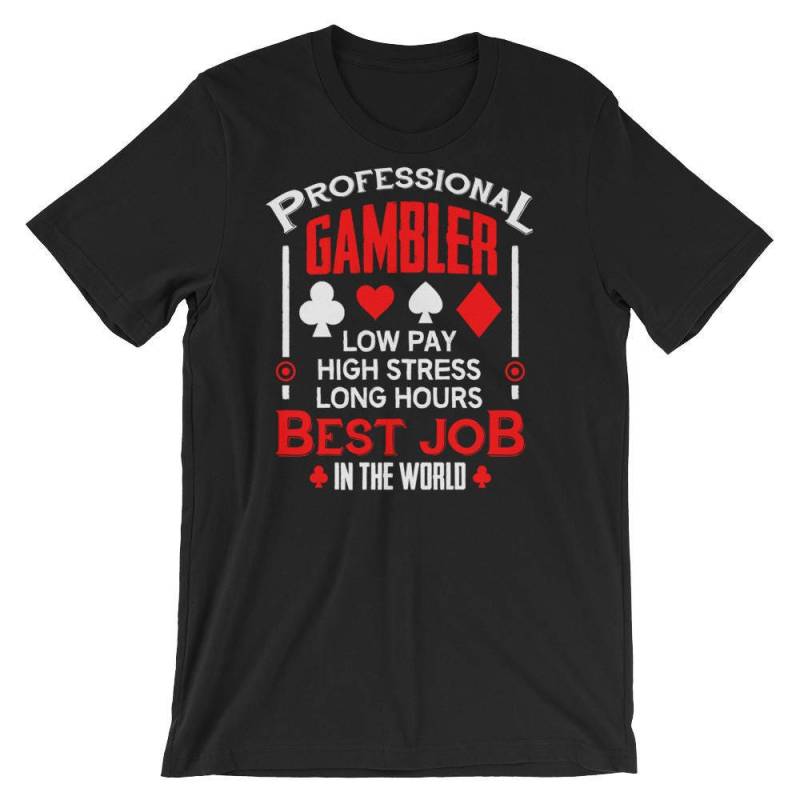 Profi-Spieler-Kurzarm Unisex T-Shirt Profi-Spieler-Kurzarm Unisex T-Shirt von RucksackDesigns