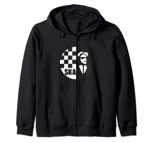 Ska Boy Ska Girl kariert Kapuzenjacke von Rude Boy Ska Girl