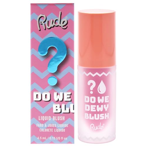Do We Dewy Liquid Blush – Cool Berry by Rude Cosmetics for Women – 0,15 oz Blush von Rude