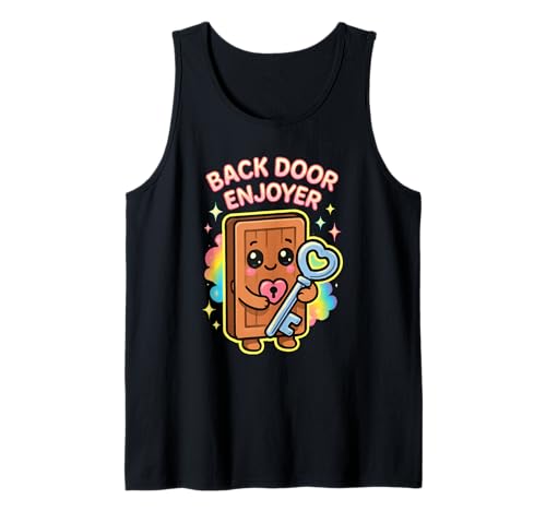 Backdoor Enjoyer Raunchy Lustiger Flughafenurlaub Herren Damen Tank Top Backdoor Enjoyer Raunchy Lustiger Flughafenurlaub Herren Damen Tank Top von Rude Crude and Inappropriate Merch