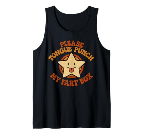 Bitte Zungenschlag, zucken, beleidigend, unangemessen, Männer, Frauen Tank Top von Rude Crude and Inappropriate Merch