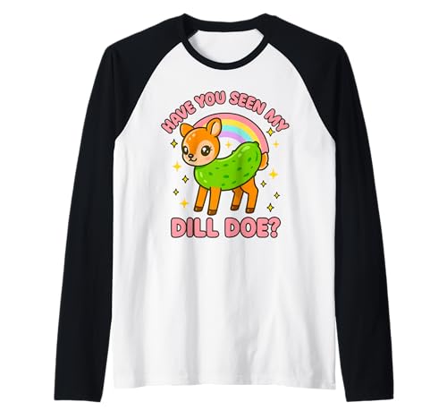 Dill Doe Unangemessene Frauen Lustige Gurke Schmutziger Humor für Erwachsene Raglan Dill Doe Unangemessene Frauen Lustige Gurke Schmutziger Humor für Erwachsene Raglan von Rude Crude and Inappropriate Merch
