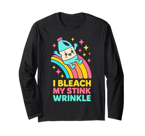 Ich bleiche Meine Stinkfalten Crude Humor Vulgäre Reisen Frauen Langarmshirt Ich bleiche Meine Stinkfalten Crude Humor Vulgäre Reisen Frauen Langarmshirt von Rude Crude and Inappropriate Merch