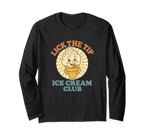 Lustiges EIS Lecken Unangemessen Peinlich Männer Frauen Langarmshirt Lustiges EIS Lecken Unangemessen Peinlich Männer Frauen Langarmshirt von Rude Crude and Inappropriate Merch
