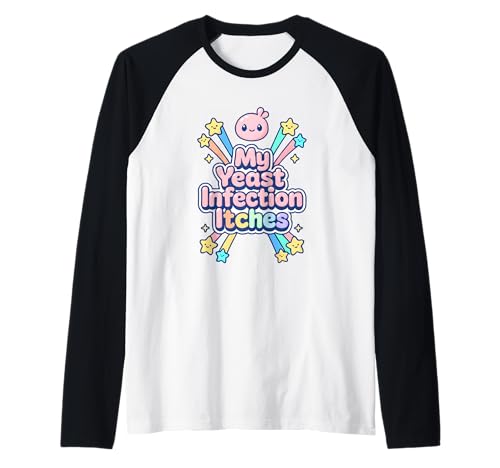 Meine Hefeinfektion juckt Lustige Flughafentausch Kitschige Frauen Raglan Meine Hefeinfektion juckt Lustige Flughafentausch Kitschige Frauen Raglan von Rude Crude and Inappropriate Merch