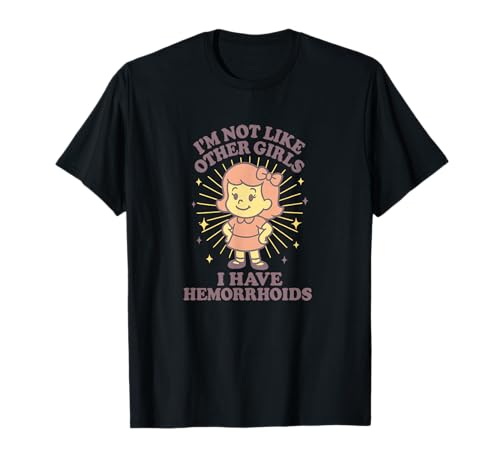 Peinliche lustige Hämorrhoiden Frauen Erwachsene Humor Gag T-Shirt Peinliche lustige Hämorrhoiden Frauen Erwachsene Humor Gag T-Shirt von Rude Crude and Inappropriate Merch