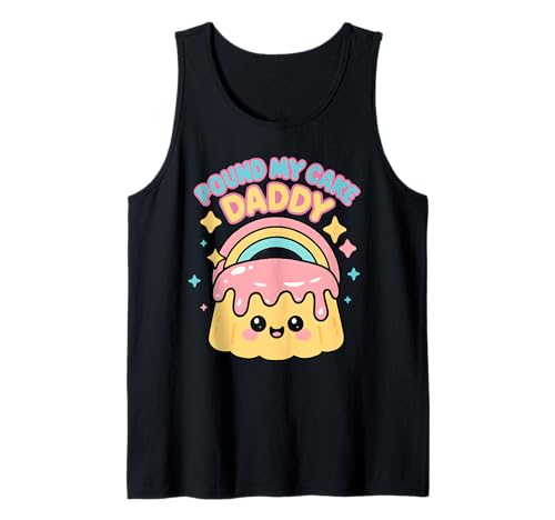 Pound My Cake Daddy Peinlich Unangemessene Männer Frauen Tank Top Pound My Cake Daddy Peinlich Unangemessene Männer Frauen Tank Top von Rude Crude and Inappropriate Merch
