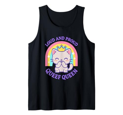 Queef Queen Naughty Women Peinliche Raunchy Freaky Stuff Tank Top Queef Queen Naughty Women Peinliche Raunchy Freaky Stuff Tank Top von Rude Crude and Inappropriate Merch