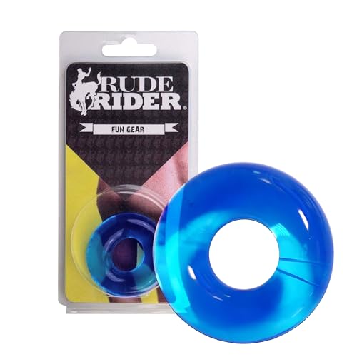 Rude Rider Penisring aus Silikon, Farbe: Blau, extrem dehnbarer Cockring, Sexspielzeug für Männer Rude Rider Penisring aus Silikon, Farbe: Blau, extrem dehnbarer Cockring, Sexspielzeug für Männer von Rude Rider