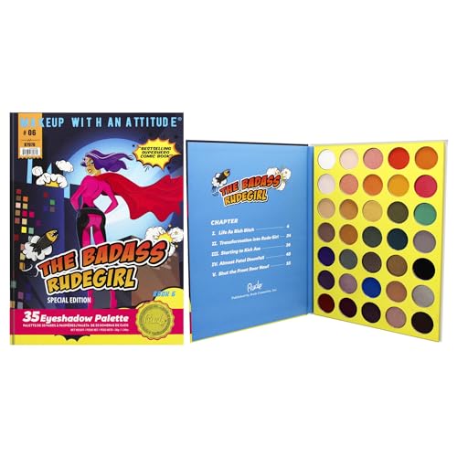 Rude THE BADASS RUDEGIRL [Book 6] 35 Eyeshadow Palette von Rude