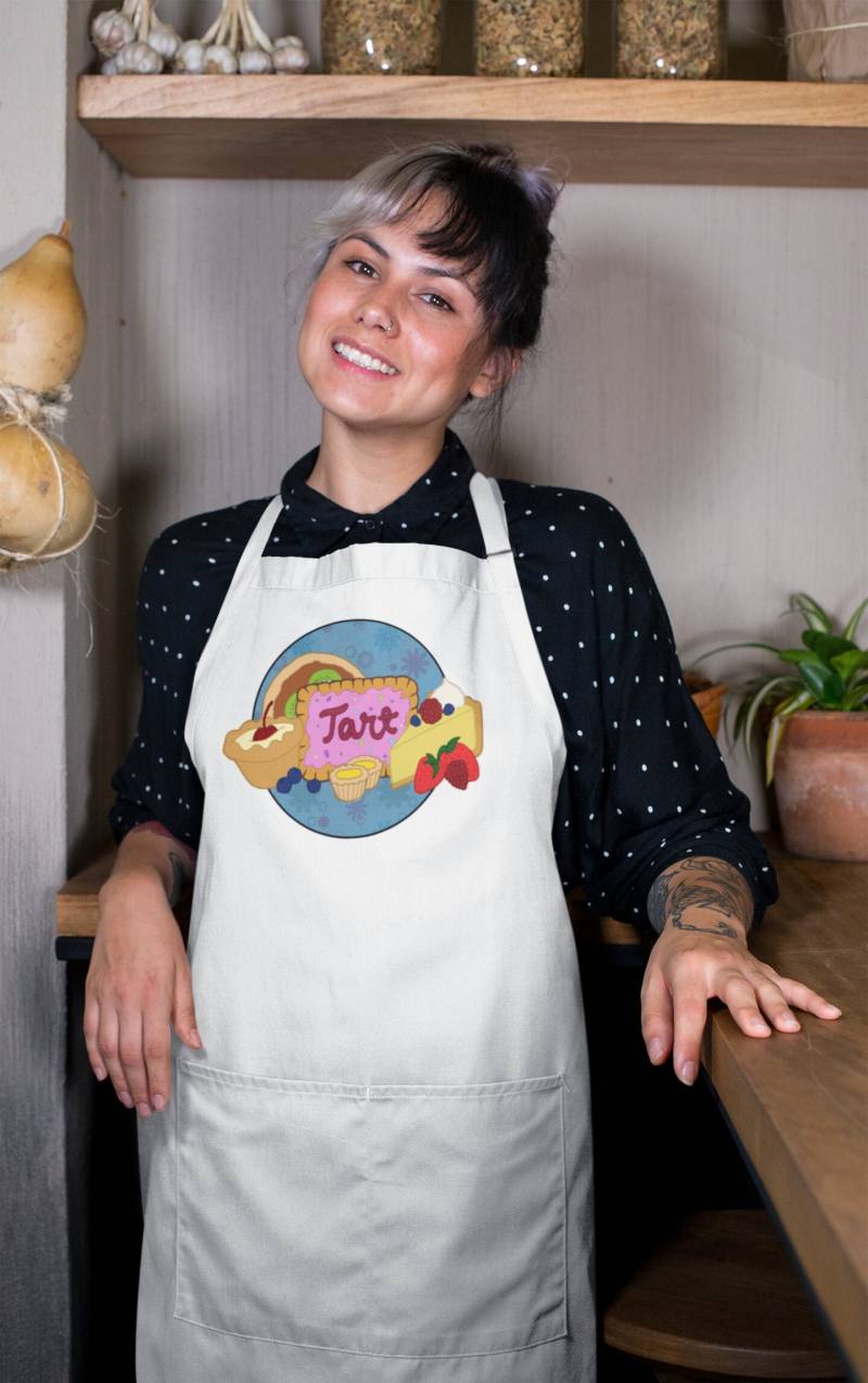 Süße Tarte Schürze, Geschenk Für Bäcker & Konditorinen Th170 von RudeMonster