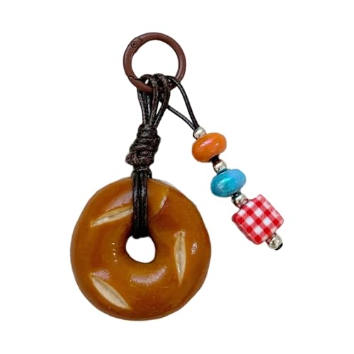 Kreative Schokoladen Brezel Brotschlüsselkette Stilvoller Schlüsselhalter Charme Tragbares Bag Anhänger Accessoires Zum Einfachen Tragen Neuer Bagel Keychain Kreative Schokoladen Brezel Brotschlüsselkette Stilvoller Schlüsselhalter Charme Tragbares Bag Anhänger Accessoires Zum Einfachen Tragen Neuer Bagel Keychain von Rudiaoa