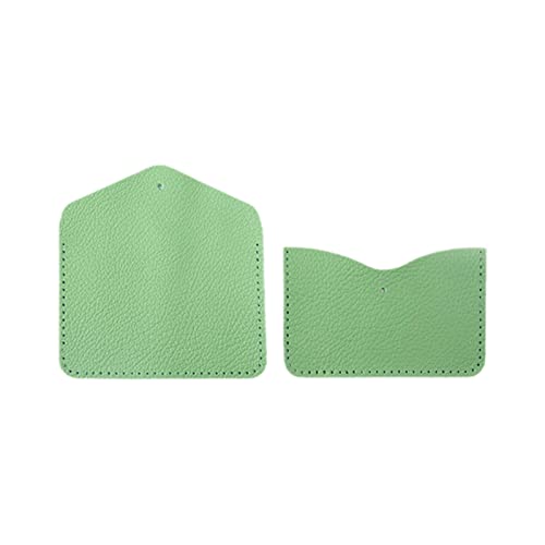 Rudiaoa Visitenkartenetui Halter Handgefertigte Ledergeldbörse Herstellung für Anfänger, B von Rudiaoa