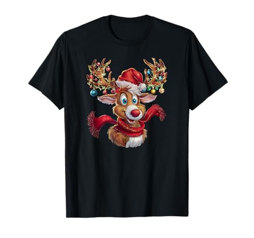 Weihnachten Geschenke für Ihn Lustiges Rudolf Damen & herren T-Shirt von Rudolf Weihnachtsshirt Geschenkidee Herren Rudolph